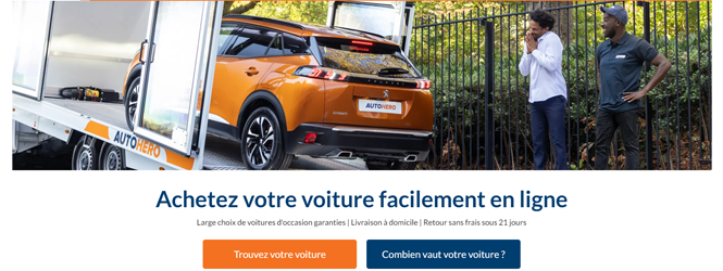 va vendre des voitures en ligne - DriveK France