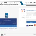 DBF-auto.fr - Fiche véhicule - Reservation 2 - Paiement Sécurisé
