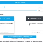 DBF-auto.fr - Fiche véhicule - Simulation Financement